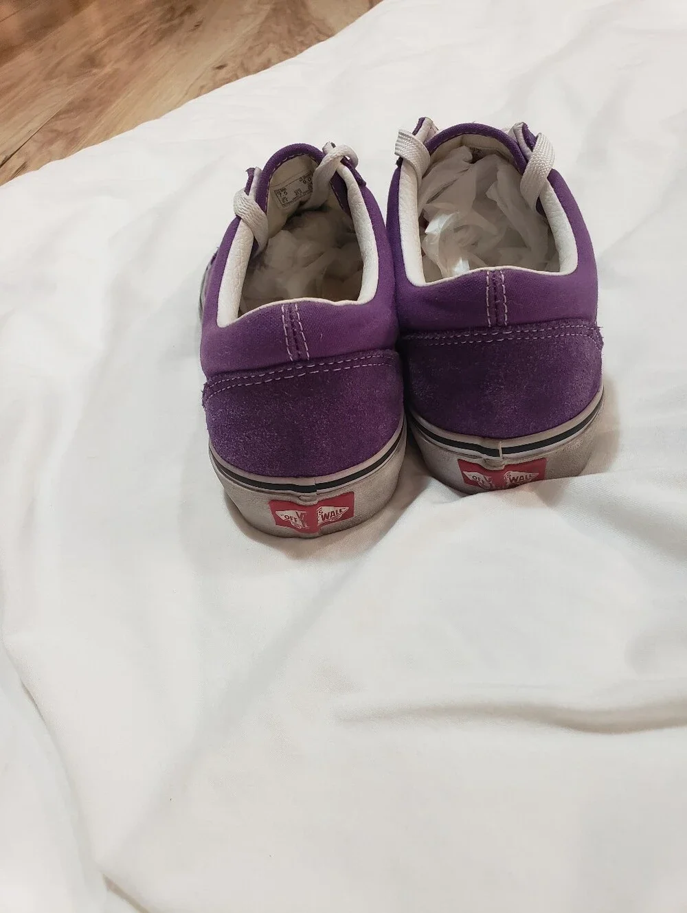 Vans Theory Old Skool Women 9 Purple Magic Suede Low Top Shoes